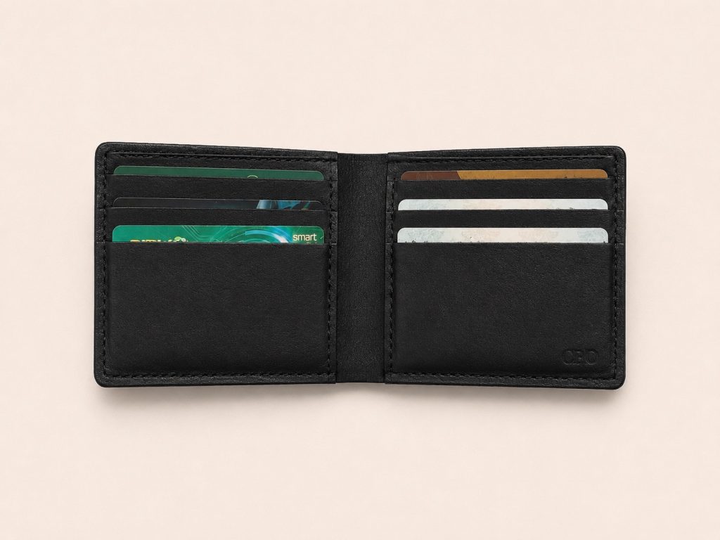 4-hour-leather-workshop-hoi-an-black-bifold-wallet-open