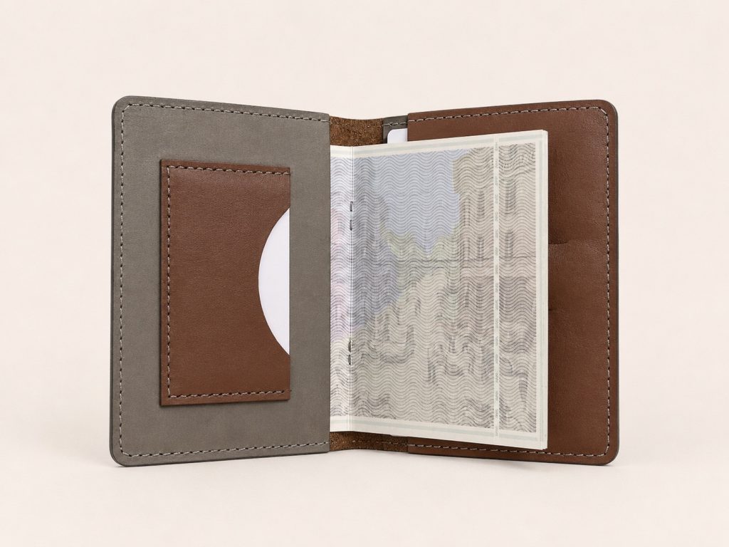4-hour-leather-workshop-hoi-an-brown-grey-passport-wallet-with-passport-open