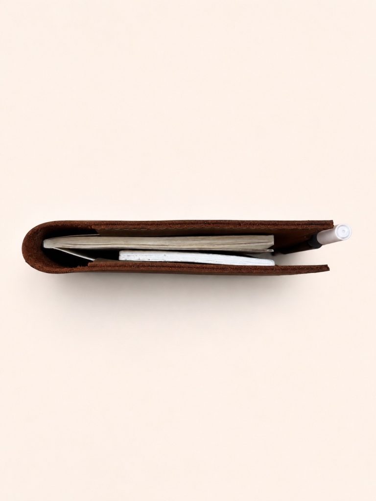 4-hour-leather-workshop-hoi-an-leather-notebook-cover-top-view